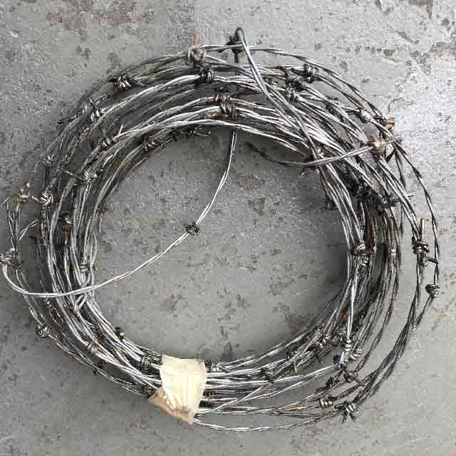 BARBED WIRE, Roll of Fake Barbed Wire